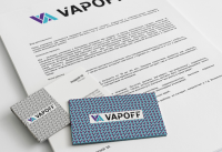 Фирменный стиль и логотип для магазина электронных сигарет Vapof