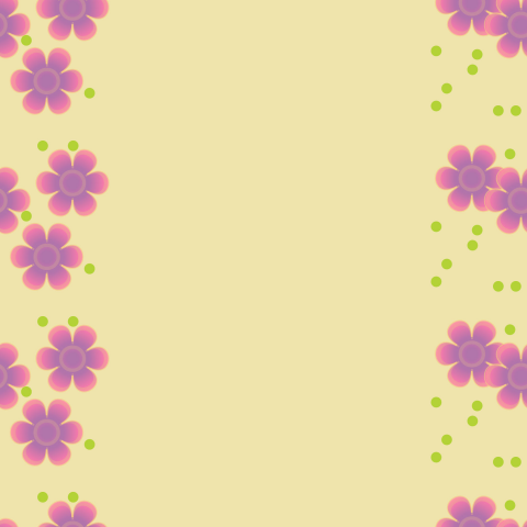 паттерн цветочки вертикаль