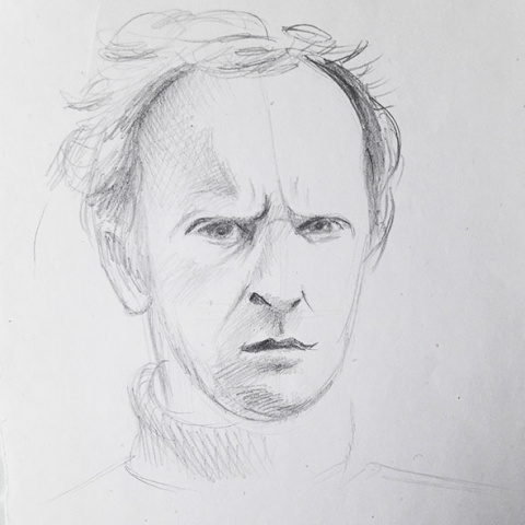 портрет 3. карандаш