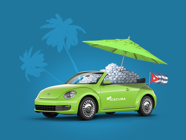 Сайт услуг для « IceCuba»