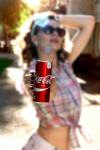 Pin UP COCA-COLA