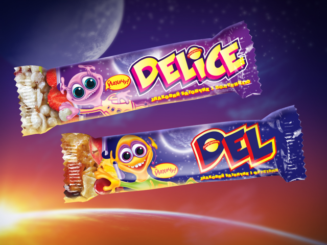 DEL & DELICE. Фруктово злаковые батончики.