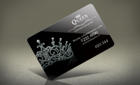 Карта клиента для студии красоты Queen