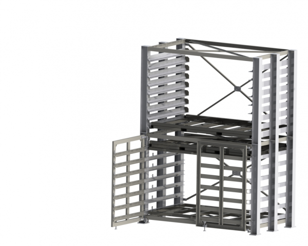 Склад кассетный для листового металлопроката