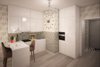 Квартира студия. 37кв.м