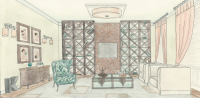 Квартира 117кв.м. Гостиная