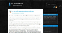 What is the best video editing software