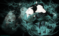 Вокалоид Hatsune Miku в стиле игры Mass Effect