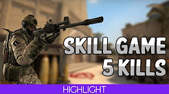 Skill Game ace on de_mirage [Highlight CS:GO]
