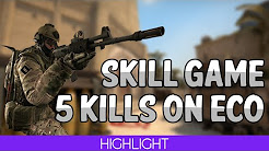 Skill Game снова эйс на эко раунде [Highlight CS:GO]