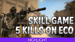 Skill Game эйс на пистолетке [Highlight CS:GO]
