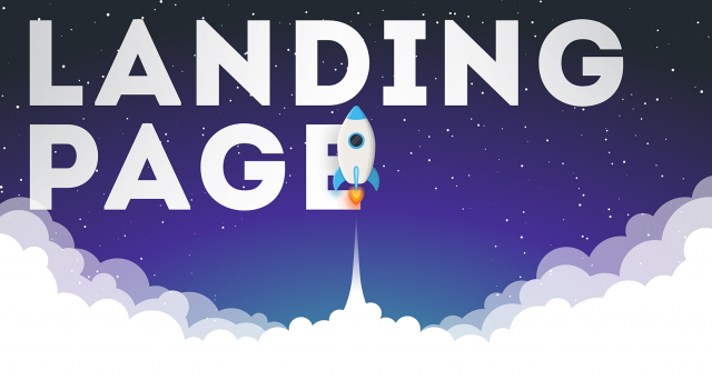 landing page