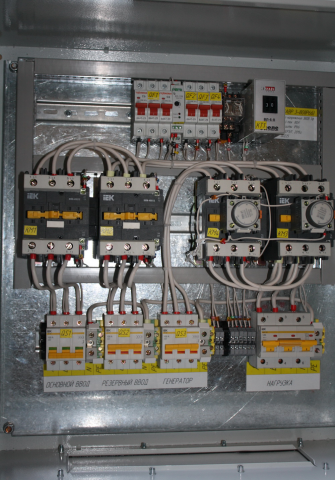 Автоматический ввод резерва с ДГУ