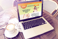 Landing Page (лендинг) для студии коррекции фигуры