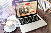 Дизайн Landing Page (лендинга) для салона штор