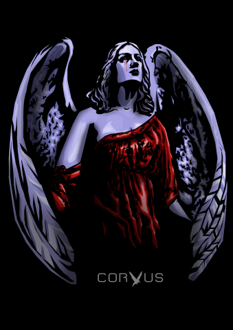 Принт для футболки CORVUS