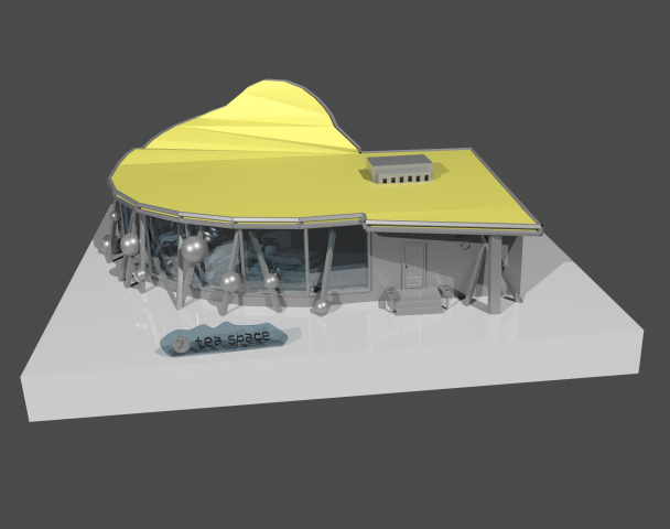Курсовая работа- чайное кафе