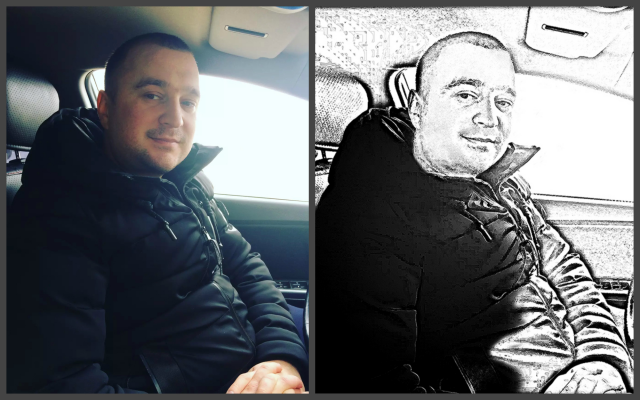 Мужчина за рулем