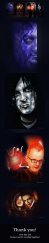 Портреты в Adobe Illustrator