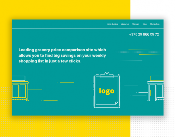 Landing Page с анимацией