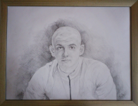 Рисунок брата карандашем
