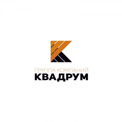 Логотип для строительной компании "Квадрум"
