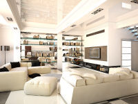 гостиная-столовая