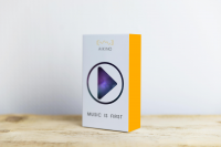 Упаковка наушников для стартапа AIKINO