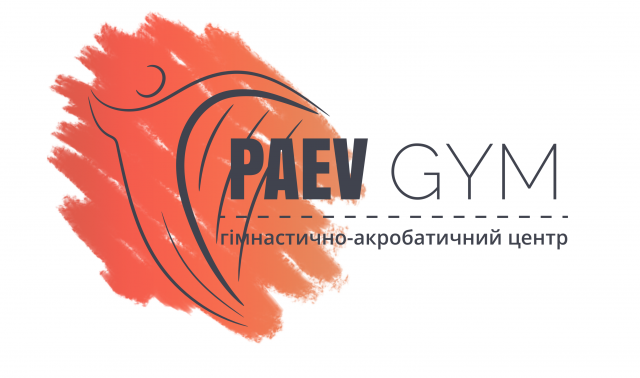 логотип для гімнастично-акробатичного центру PAEV GYM
