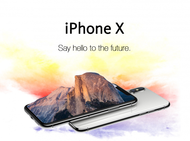 3D banner for iPhone X