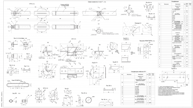 Деталировка к проекту строповки