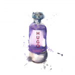 Аромат Hugo Element, акварель