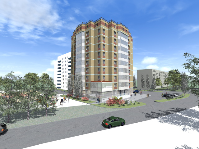 Многоквартирный жилой дом