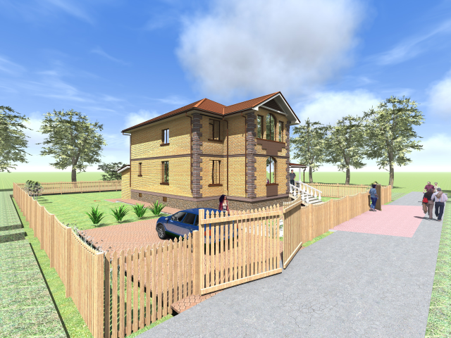 Индивидуальный жилой дом