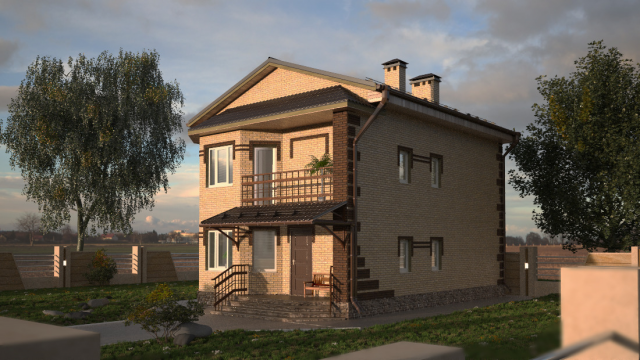 Коттедж 2эт. х.Арпачин