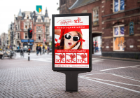 новогодний ситилайт для оптики