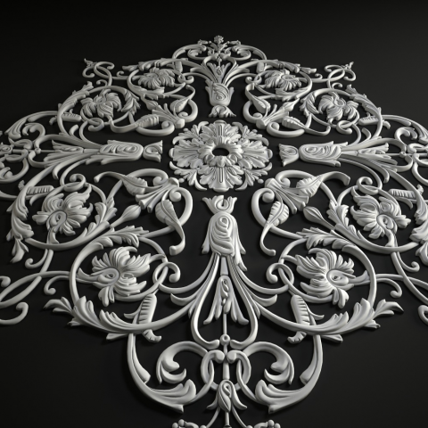 3D модель розетки