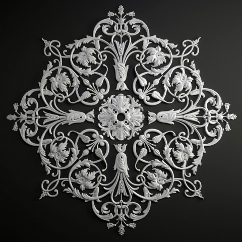 3D модель розетки