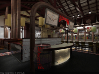 3D визуализация интерьера пивного ресторана "Bierodrome" 02