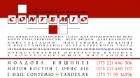 Визитная карточка "Contemio" 02