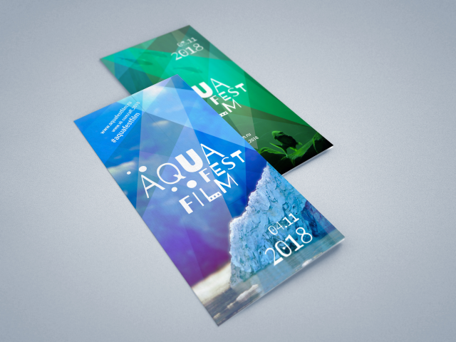 Буклет для фестиваля "AquaFestFilm". Льды и пресные воды.