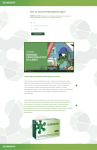 Llanding page для медицинского препарата Хелинорм