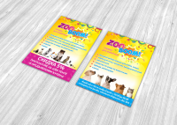 Листовки зоомагазина ЗооБум