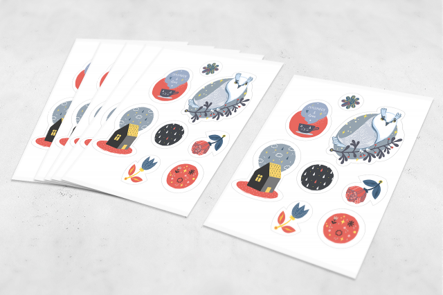 Stickers for online store