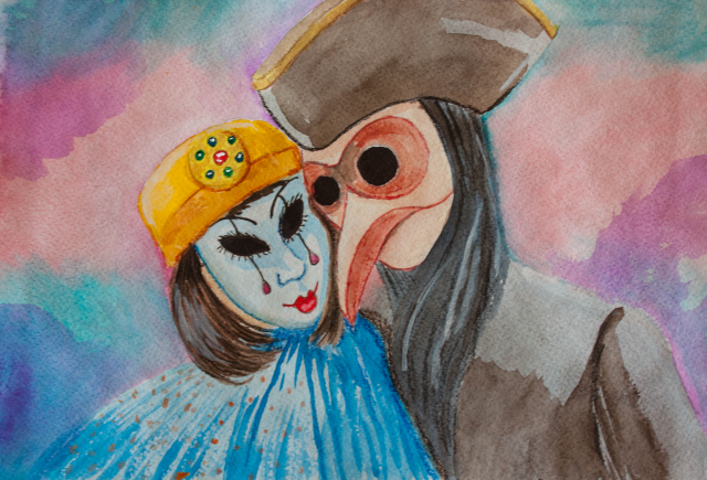 Иллюстрация в смешанной технике