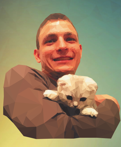 полигональный портрет