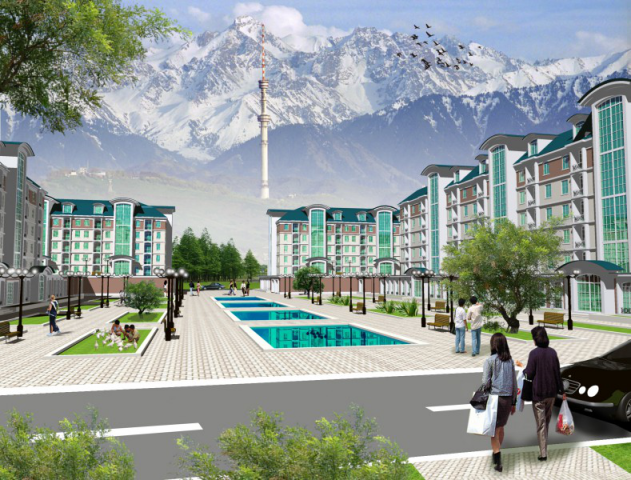 Жилой комплекс в г. Алматы