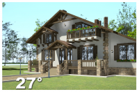 Дом "Шале" Общий вид