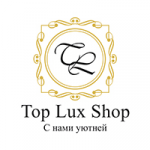 Логотип магазина посуды Top Lux Shop