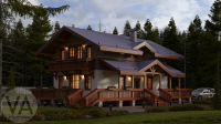 3D Visualization of a сombined house